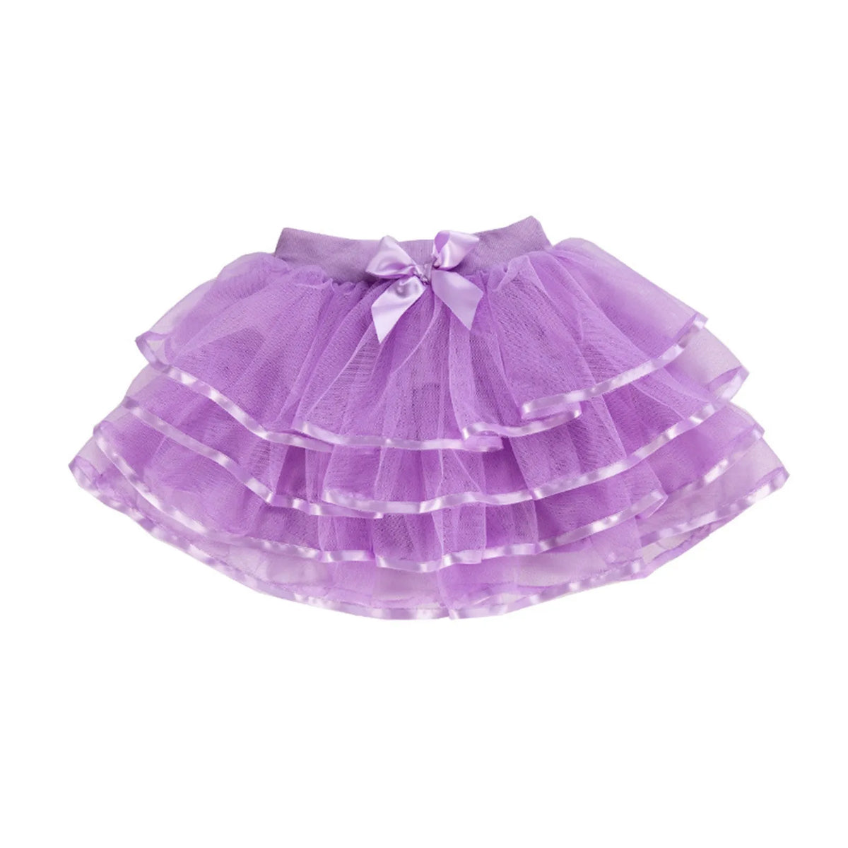 Girls Tulle Tutu Skirt – Layered Princess Party Skirt