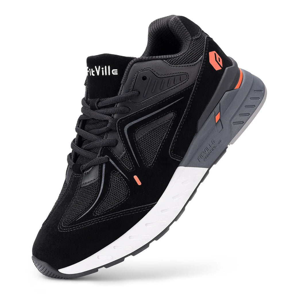 Men's Extra Wide Walking Shoes – Lightweight Arch Support Sneakers