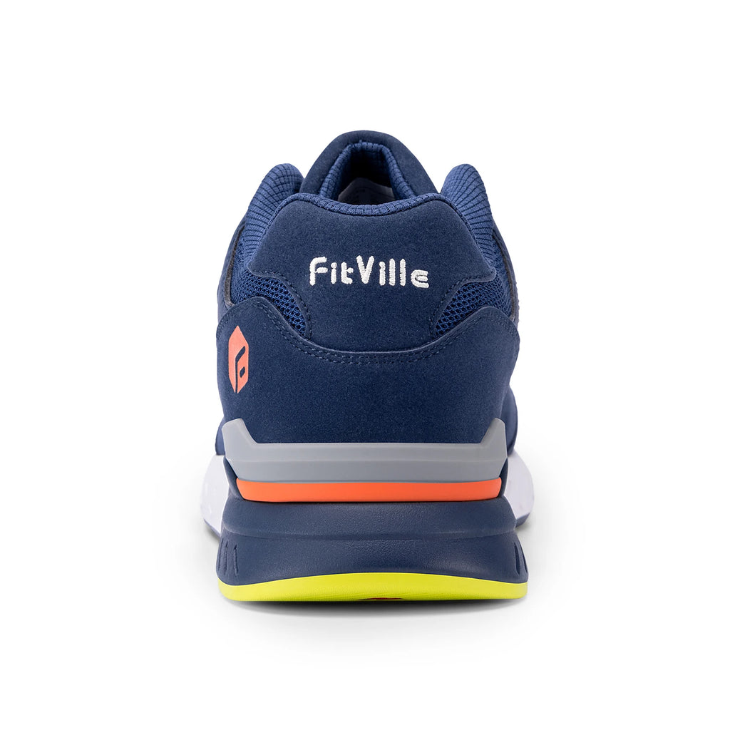Men's Extra Wide Walking Shoes – Lightweight Arch Support Sneakers