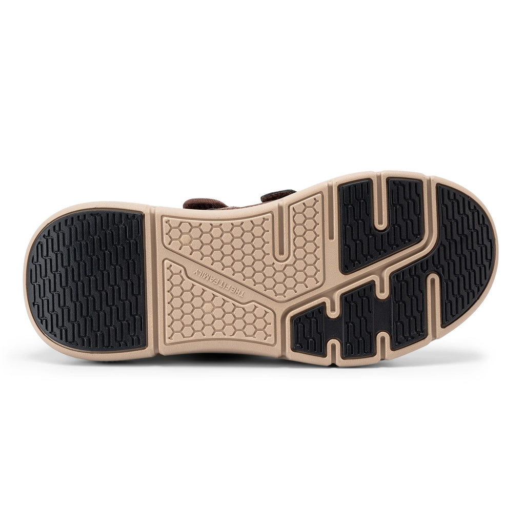 Men's Wide Fit Sandals – Lightweight Breathable Comfort Shoes with Arch Support