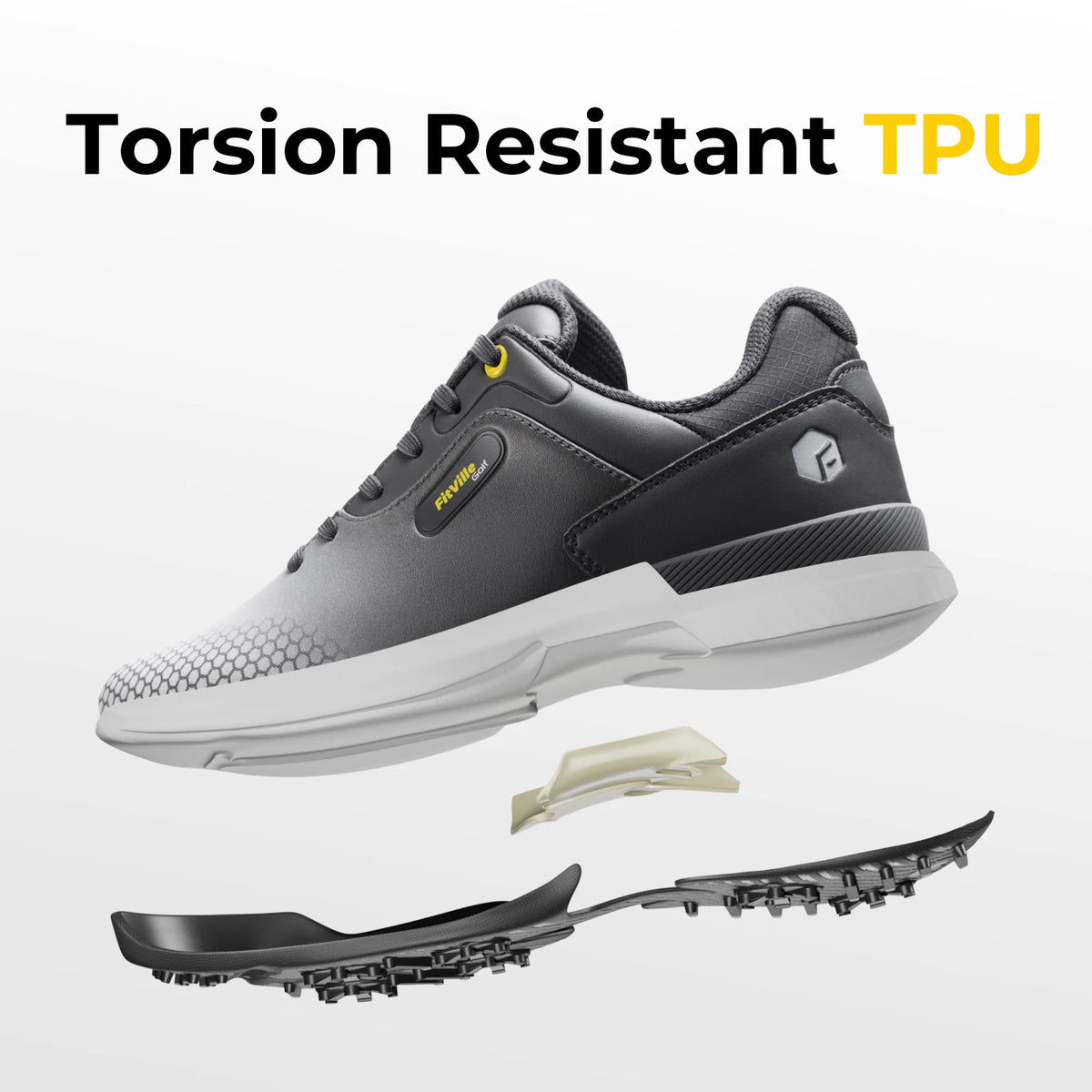 Men's Wide Golf Shoes – Non-Slip Wear-Resistant Sports Shoes