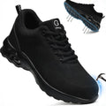 Men's Steel Toe Safety Shoes – Lightweight Breathable Work Sneakers