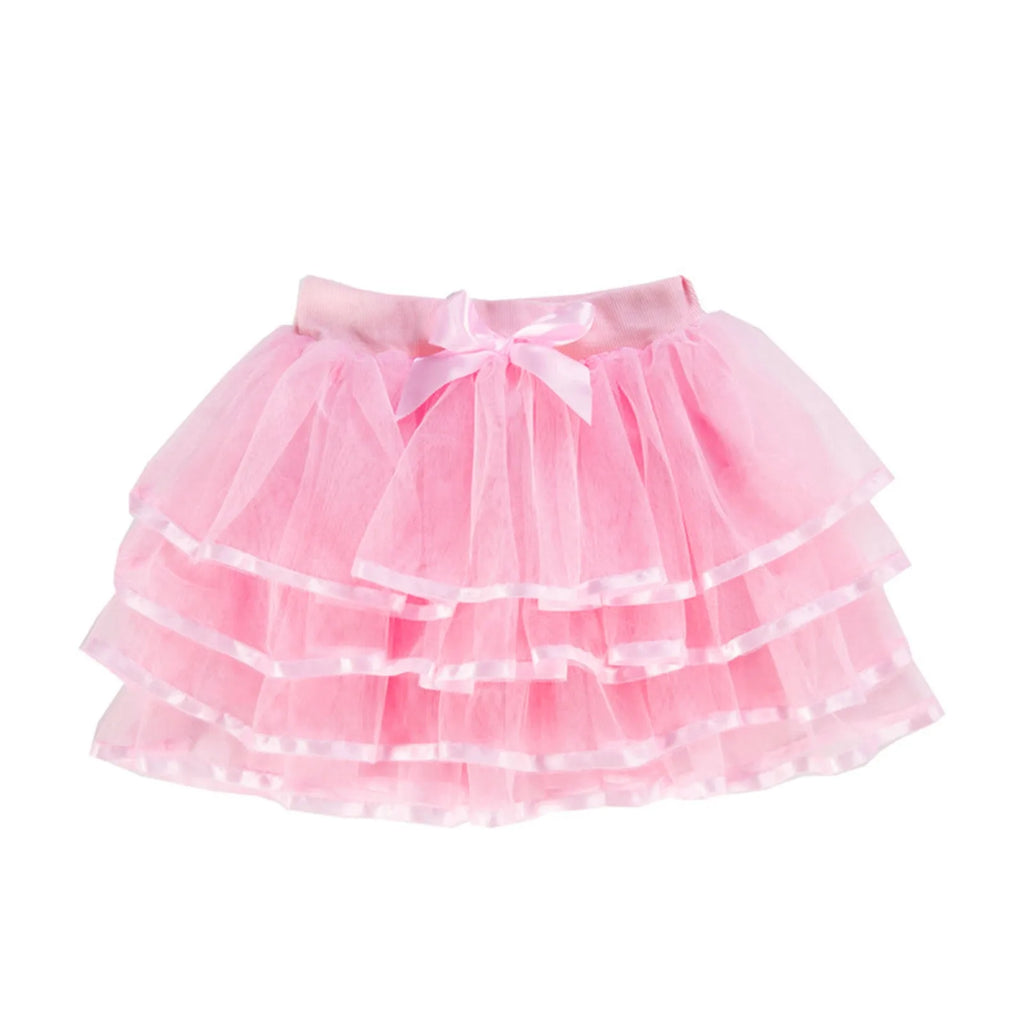 Girls Tulle Tutu Skirt – Layered Princess Party Skirt