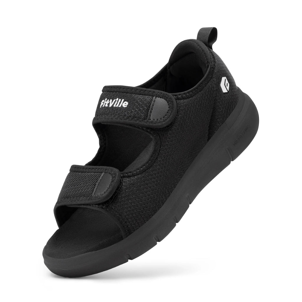 Men's Wide Summer Sandals – Lightweight Breathable Casual Shoes