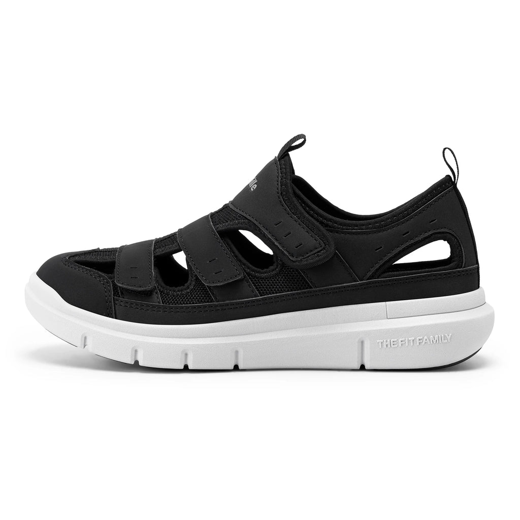 Men's Wide Fit Sandals – Lightweight Breathable Comfort Shoes with Arch Support
