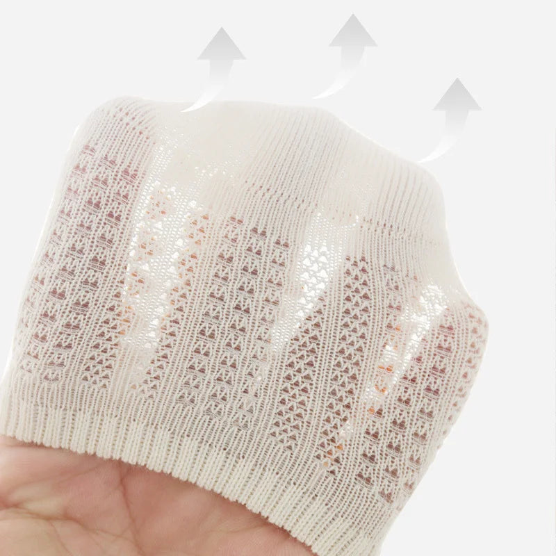 Baby Toddler Cotton Non-Slip Socks – 6-Pair Set for Boys & Girls