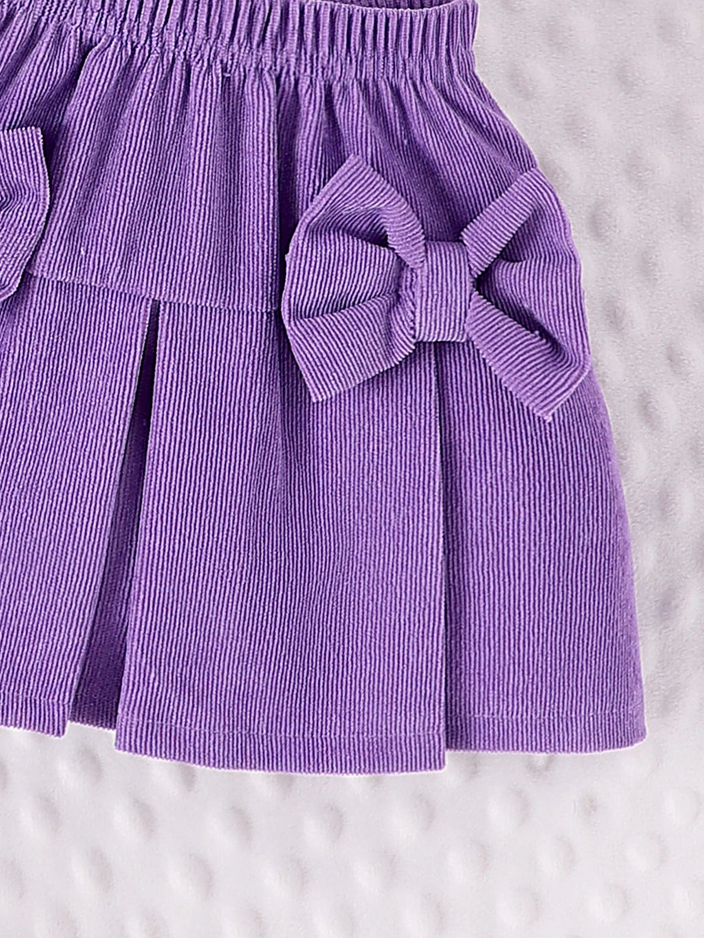 Girls Summer 3-Piece Pajama Set – Short Sleeve Top & Shorts