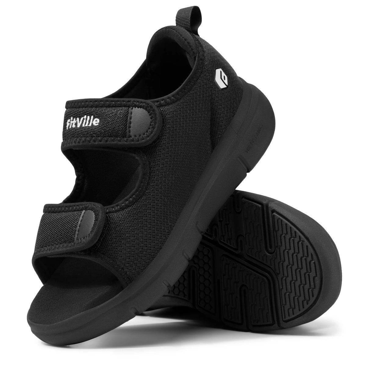 Men's Wide Summer Sandals – Lightweight Breathable Casual Shoes