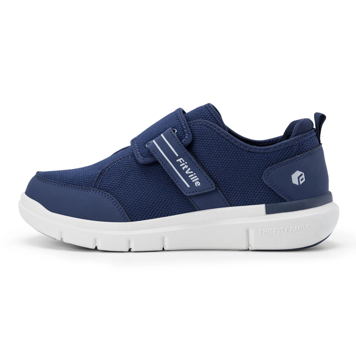 Men's Extra Wide Walking Shoes – Hook & Loop Adjustable Comfort Shoes