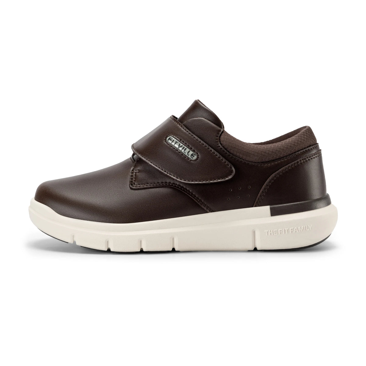 Men's Wide Leather Slip-On Shoes – Lightweight Non-Slip Comfort Shoes