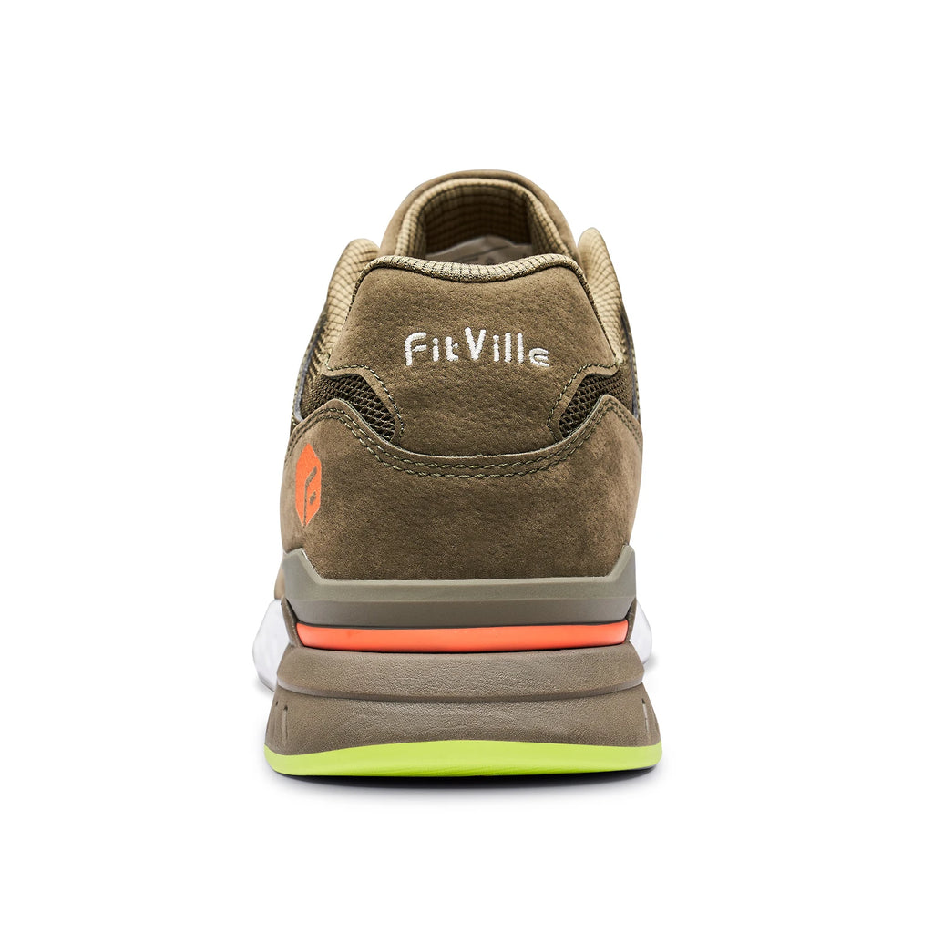 Men's Extra Wide Walking Shoes – Lightweight Arch Support Sneakers