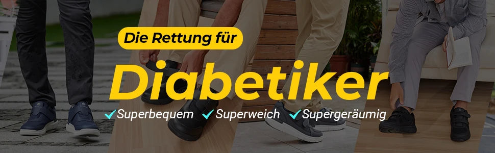 Men's Extra Wide Walking Shoes – Lightweight Casual Comfort Shoes