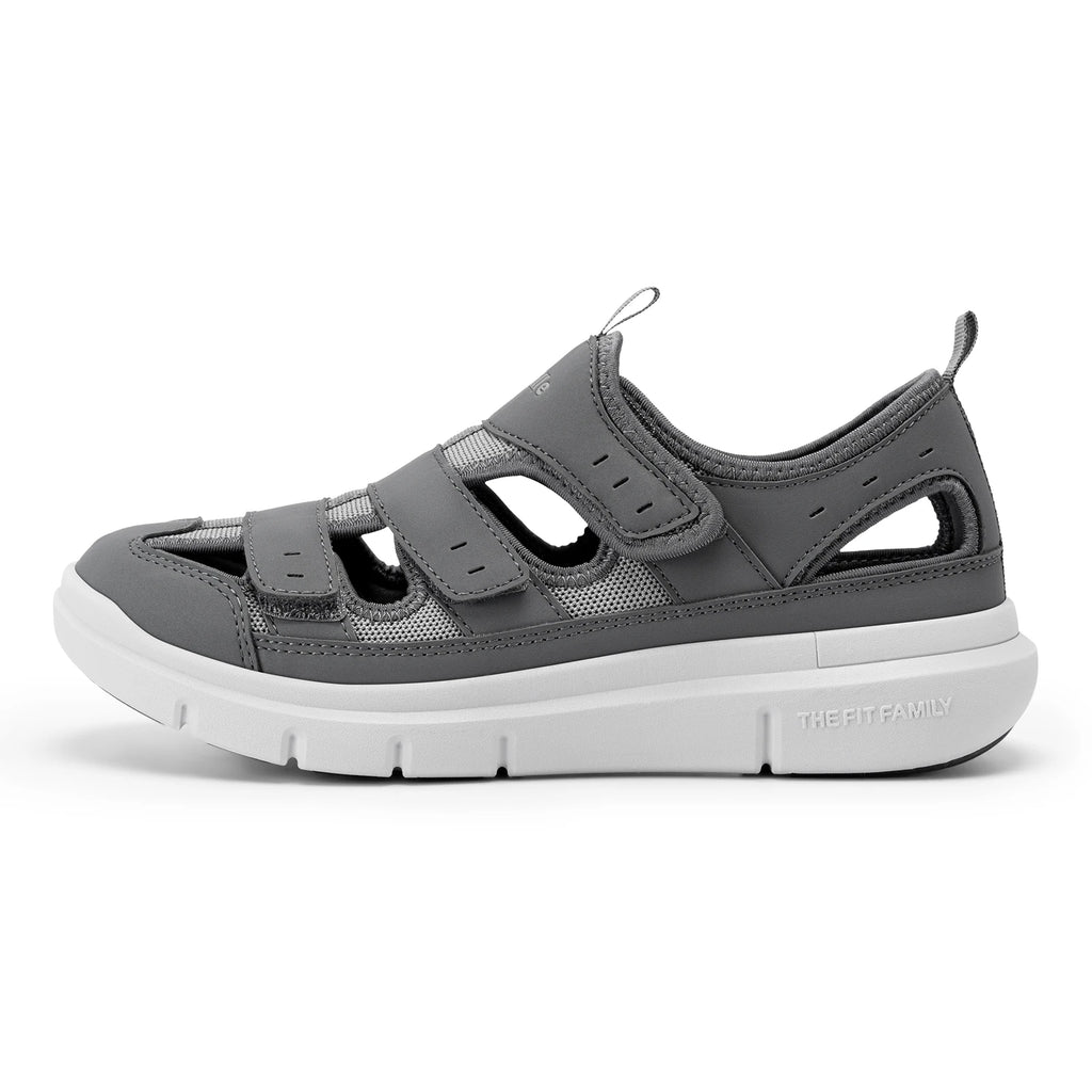 Men's Wide Fit Sandals – Lightweight Breathable Comfort Shoes with Arch Support