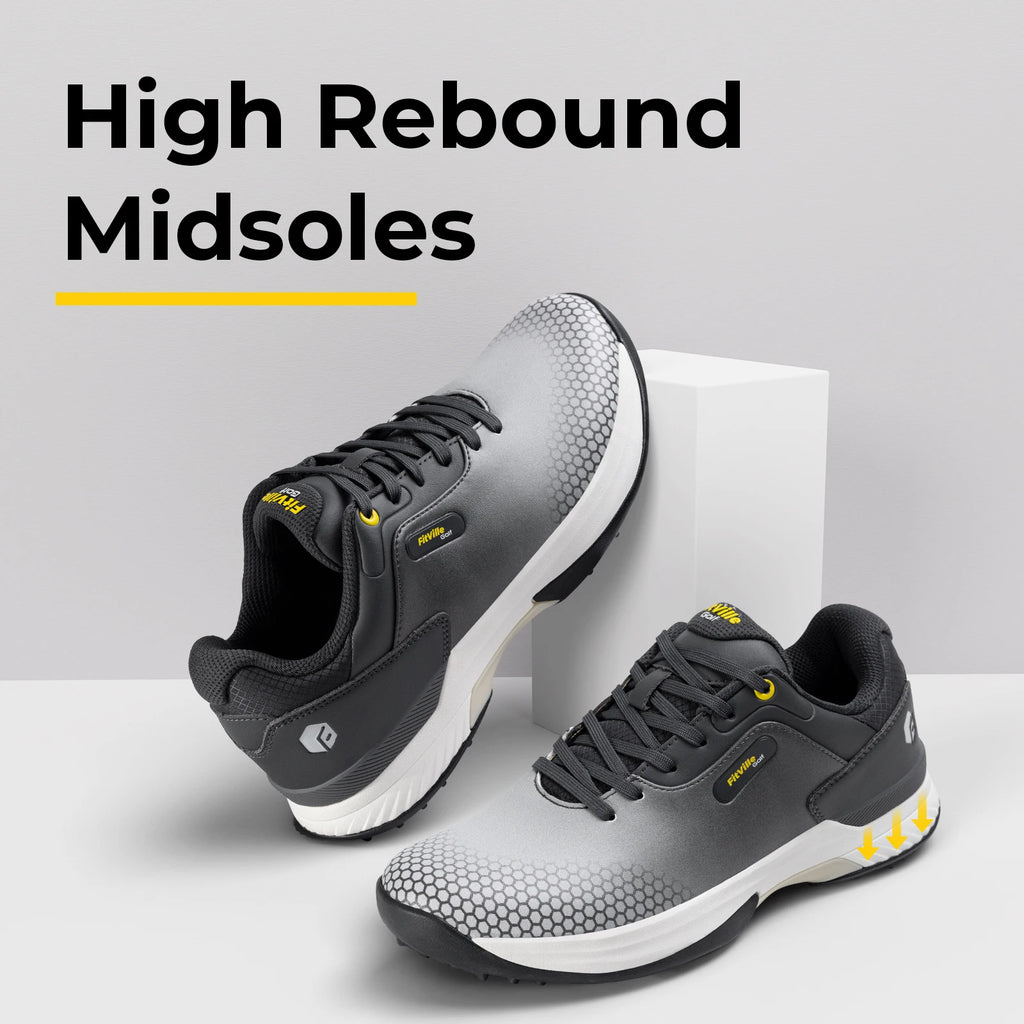 Men's Wide Golf Shoes – Non-Slip Wear-Resistant Sports Shoes