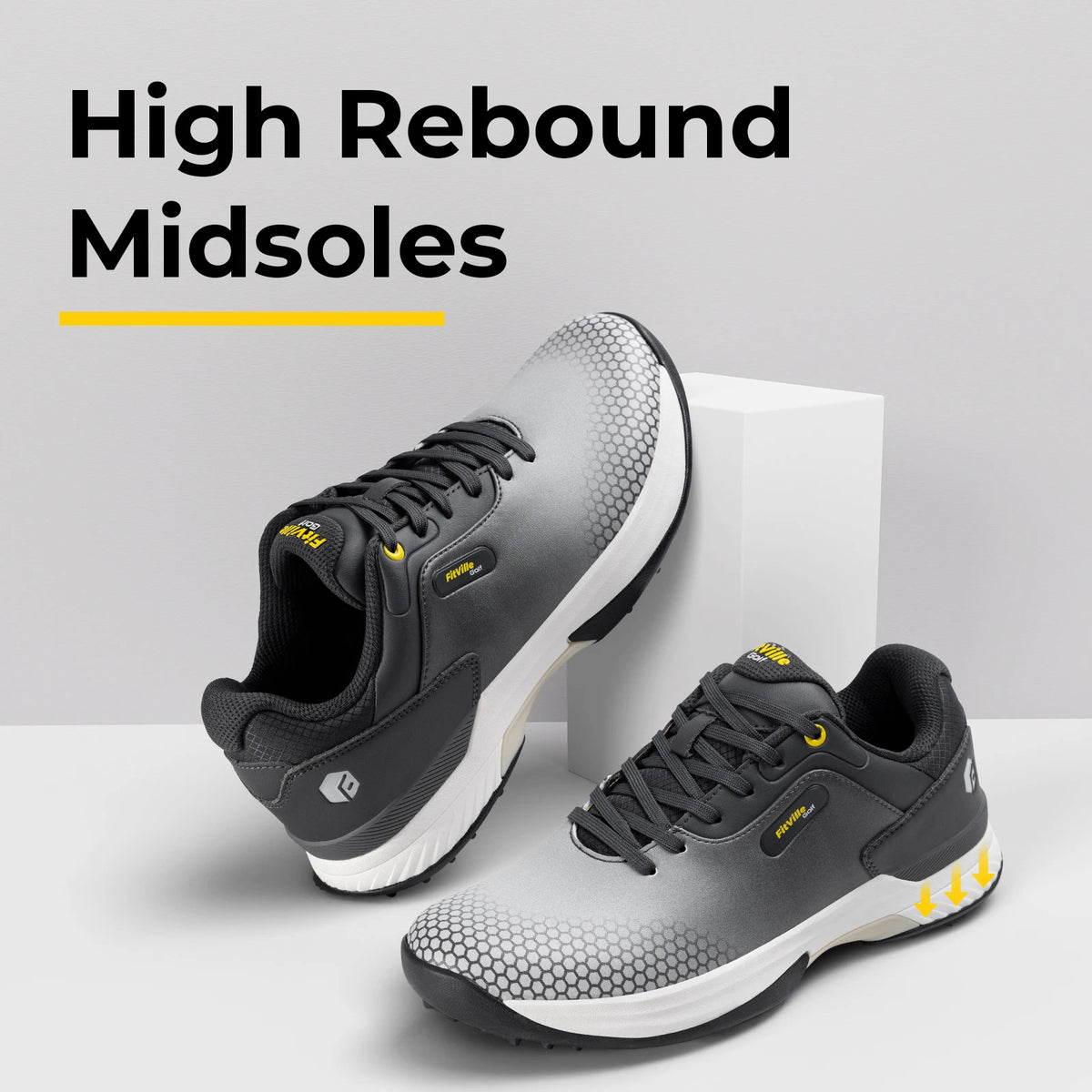 Men's Wide Golf Shoes – Non-Slip Wear-Resistant Sports Shoes