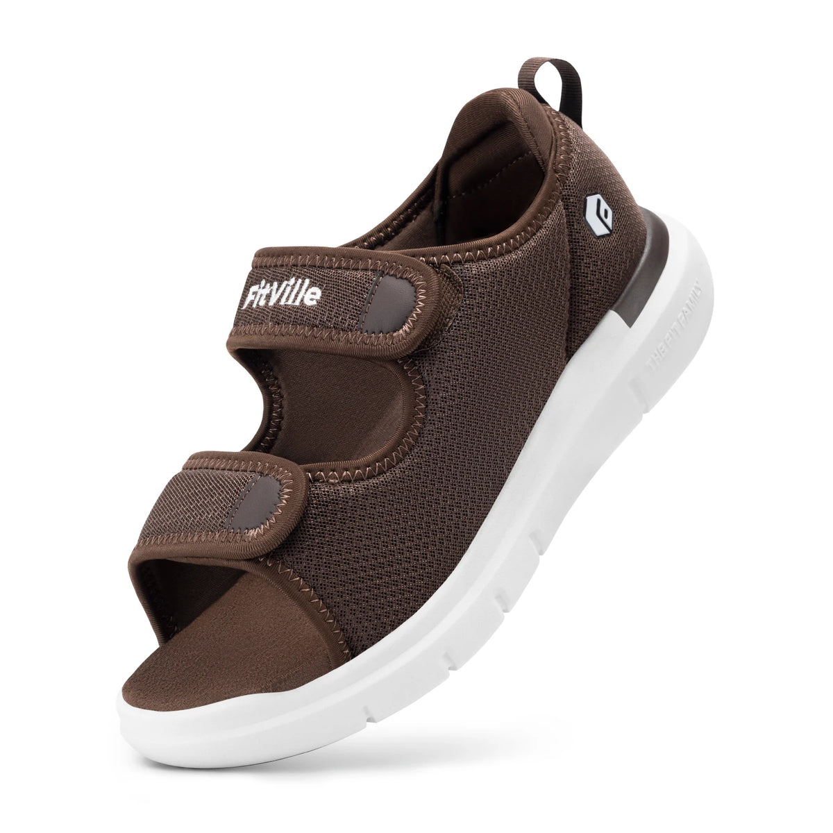 Men's Wide Summer Sandals – Lightweight Breathable Casual Shoes