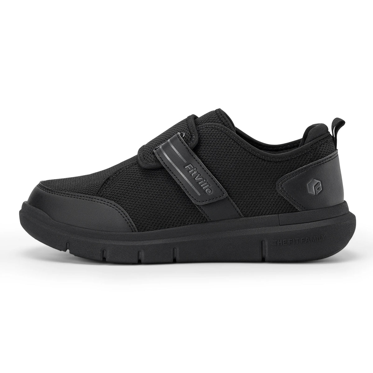 Men's Extra Wide Hook & Loop Walking Shoes – Adjustable Comfort Shoes