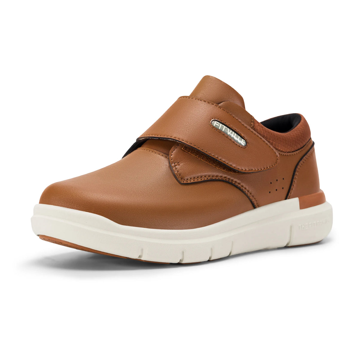 Men's Wide Leather Slip-On Shoes – Lightweight Non-Slip Comfort Shoes