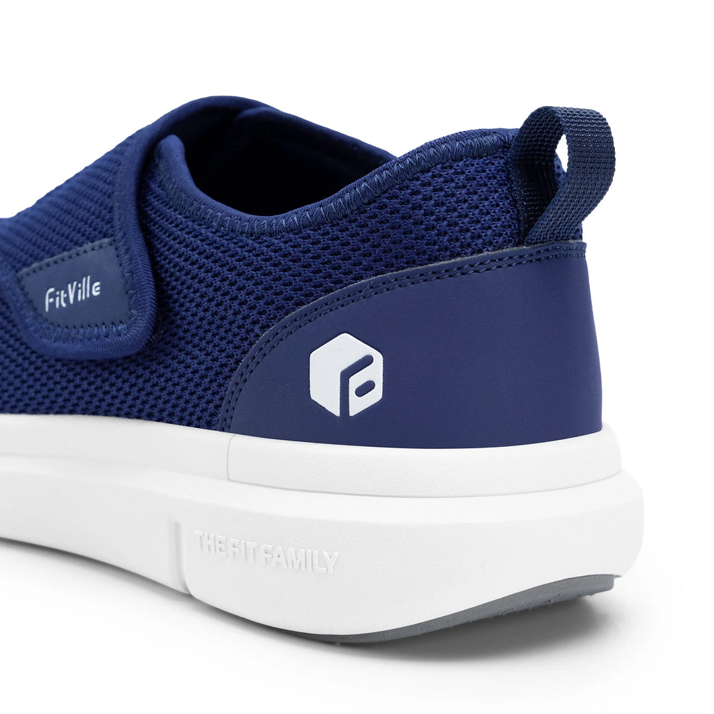 Men's Extra Wide Adjustable Walking Shoes – Roomy Comfort Fit