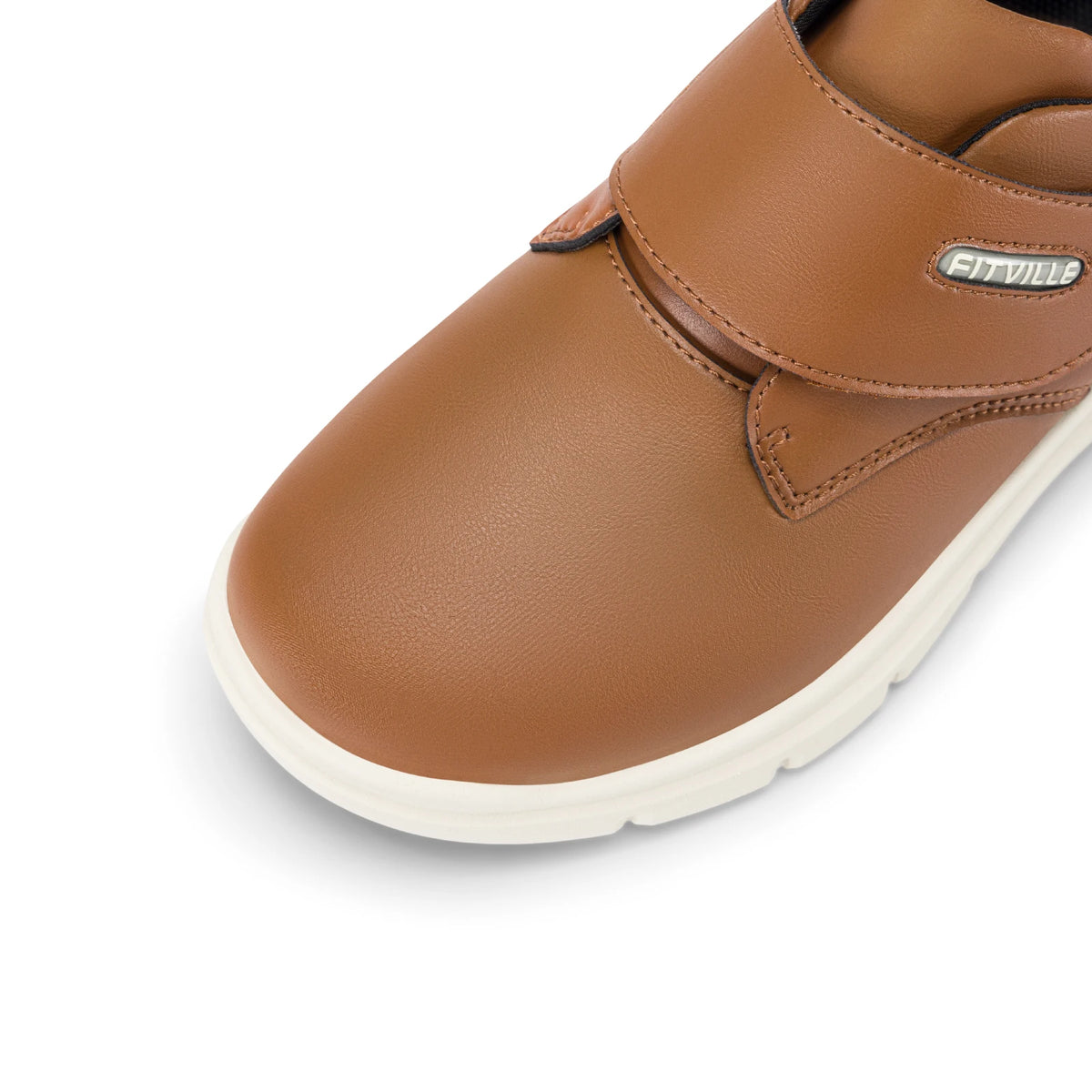 Men's Wide Leather Slip-On Shoes – Lightweight Non-Slip Comfort Shoes