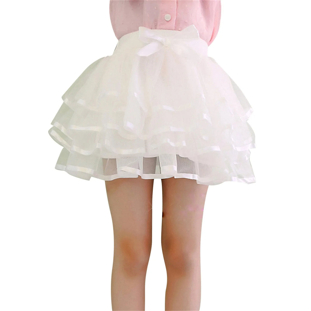 Girls Tulle Tutu Skirt – Layered Princess Party Skirt