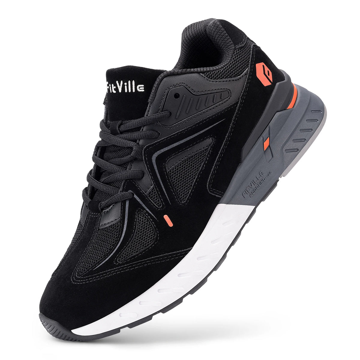 Men's Extra Wide Walking Shoes – Lightweight Arch Support Sneakers