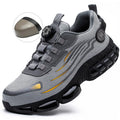 Men's Steel Toe Safety Shoes – Slip-Resistant Protective Work Sneakers