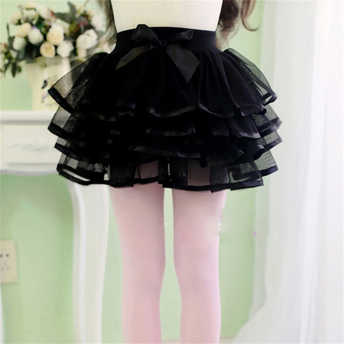 Girls Tulle Tutu Skirt – Layered Princess Party Skirt